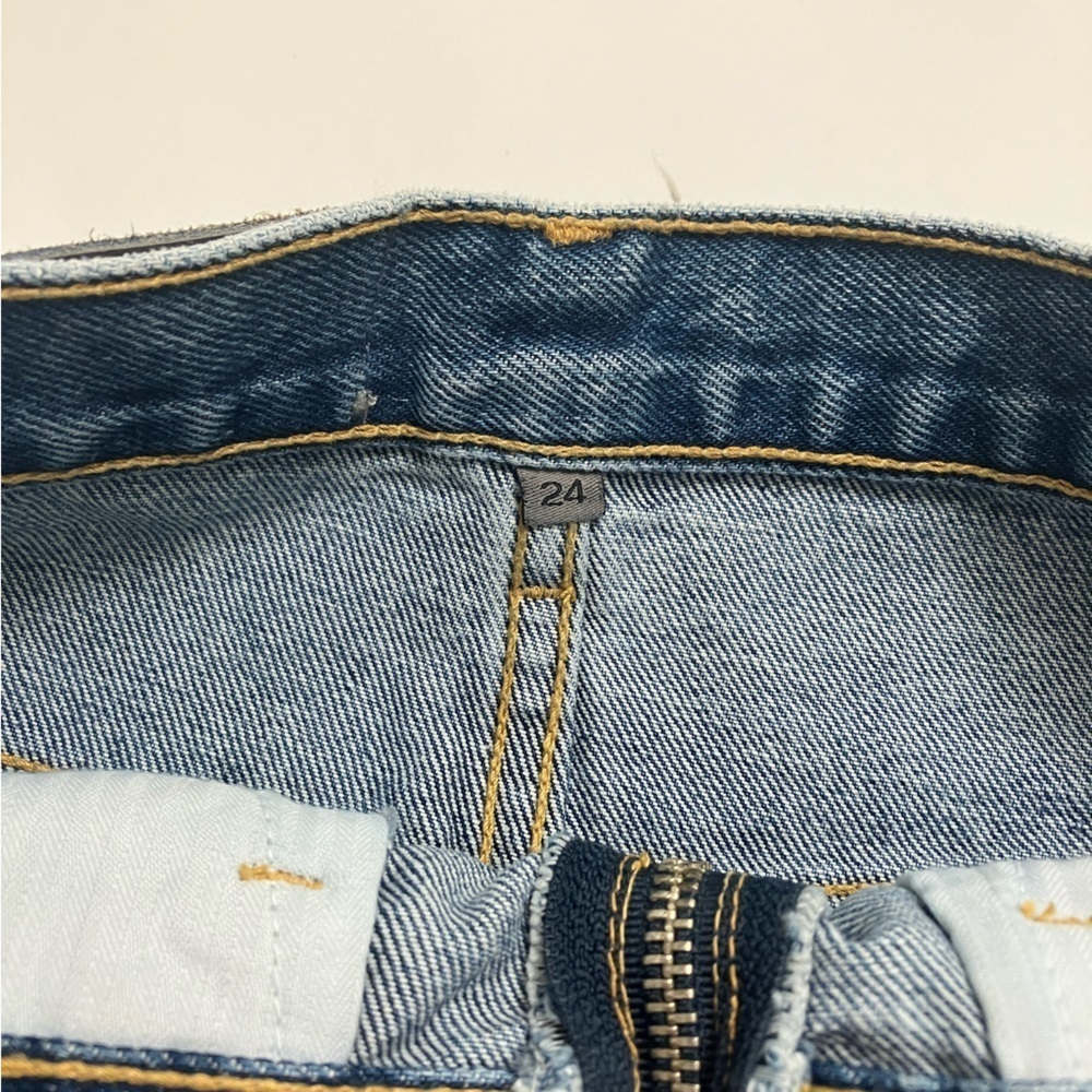 CARMAR zip up denim mini - Picture 3 of 4